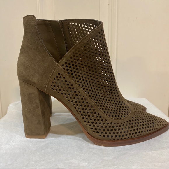 One Day Sale New Vince Camuto olive green booties - Picture 9 of 12